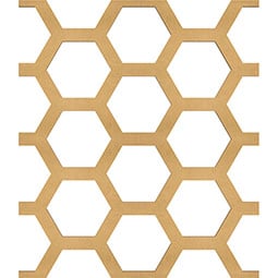 Ekena Millwork - WALWWST - Westmore Decorative Fretwork Wood Wall Panels