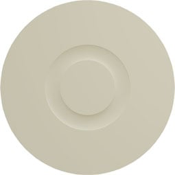 Ekena Millwork - CM19FO_P - Endurathane Foster Ceiling Medallion, 19 1/8"OD x 1"P (Fits Canopies up to 5 5/8")