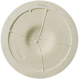 Ekena Millwork - CM23FL_P - Endurathane Floral Ceiling Medallion, 23 1/2"OD x 2 3/4"P