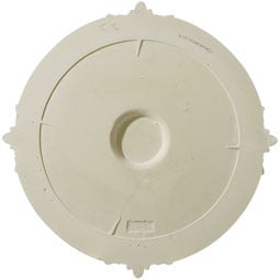 Ekena Millwork - CM30AT_P - Endurathane Attica Acanthus Leaf Ceiling Medallion, 30 1/8"OD x 1 1/2"P (Fits Canopies up to 3 1/4")