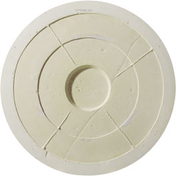 Ekena Millwork - CM32JA_P - Endurathane Jackson Ceiling Medallion, 32 3/4"OD x 2 1/2"P (Fits Canopies up to 13 1/2")