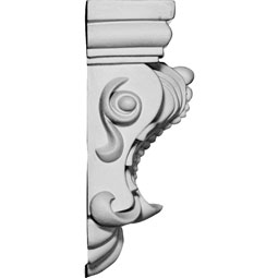 Ekena Millwork - COR03X01X04OR - Endurathane Orion Corbel, 3"W x 1 1/2"D x 4 7/8"H, Factory Primed