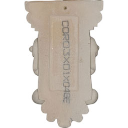 Ekena Millwork - COR03X01X04OR - Endurathane Orion Corbel, 3"W x 1 1/2"D x 4 7/8"H, Factory Primed