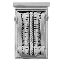 Ekena Millwork - COR05X02X07SA - Endurathane Salem Corbel, 5"W x 2 1/2"D x 7 7/8"H, Factory Primed