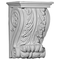 Ekena Millwork - COR08X06X11NE - Endurathane Nexus Corbel, 7 7/8"W x 6 1/8"D x 11 3/4"H, Factory Primed