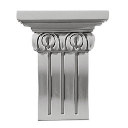 Ekena Millwork - COR05X02X05DU - Endurathane Dublin Corbel, 4 5/8"W x 2 3/4"D x 5 1/2"H, Factory Primed