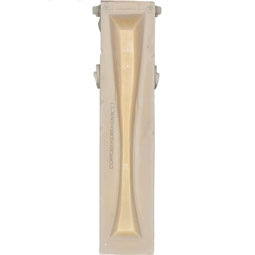 Ekena Millwork - COR08X06X28FA - Endurathane Fairfax Corbel, 8 1/4"W x 6 7/8"D x 28 1/8"H, Factory Primed