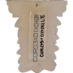 Ekena Millwork - COR03X01X04BA - Endurathane Baltimore Corbel, 3 1/2"W x 1 5/8"D x 4 1/8"H, Factory Primed