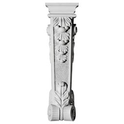 Ekena Millwork - COR10X05X37MO - Endurathane Monique Corbel, 10 1/8"W x 5 7/8"D x 37"H, Factory Primed