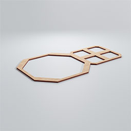 Ekena Millwork - WALWJHN - Johnston Decorative Fretwork Wood Wall Panels