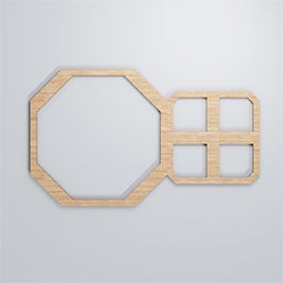 Ekena Millwork - WALWJHN - Johnston Decorative Fretwork Wood Wall Panels