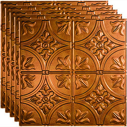 ACP - FTPS2CT - Fasade Traditional Pattern/Style #2 Decorative Vinyl 2ft x 2ft Ceiling TIle (5 Pack)