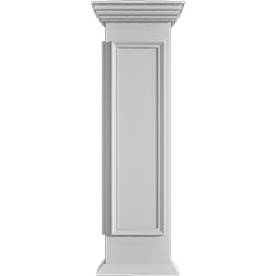 Ekena Millwork - NWLCP - Corner Newel Post w/ Raised Panel