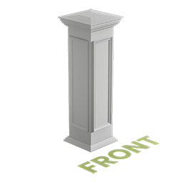 Ekena Millwork - NWLEP - Newel Post for Ends