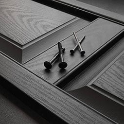 Mid-America - 0002 - Vinyl Standard Size Williamsburg Double Panel Shutters, w/Installation Shutter-Lok's & Matching Screws (Per Pair)
