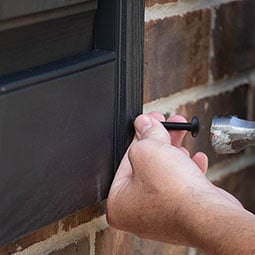 Mid-America - 0002 - Vinyl Standard Size Williamsburg Double Panel Shutters, w/Installation Shutter-Lok's & Matching Screws (Per Pair)