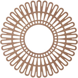 Ekena Millwork - CMWPCR - Cornelius Wood Fretwork Pierced Ceiling Medallion