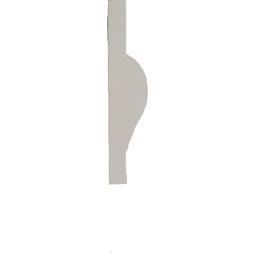 Ekena Millwork - COR03X02X11MA - Endurathane Maria Corbel, 3 1/2"W x 2 1/2"D x 11 5/8"H, Factory Primed