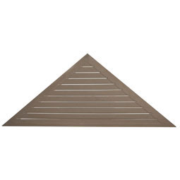 Ekena Millwork - GVTR65X27F - 65"W x 27"H x 1 1/4"P,  Pitch 10/12 Triangle Gable Vent, Functional
