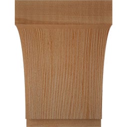 Ekena Millwork - BRCIMP00 - Rustic Wood Imperial Knee Brace