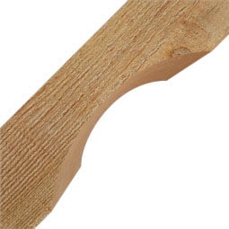 Ekena Millwork - BRCLEC00 - Rustic Wood Legacy Knee Brace