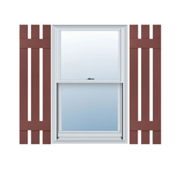Mid-America - MVS - Spaced Board-n-Batten Custom Window Shutters, w/Installation Shutter-Lok's (Per Pair)
