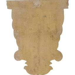 Ekena Millwork - COR11X05X13AN - Endurathane Angel Corbel, 11 1/8"W x 5 1/2"D x 13 3/8"H, Factory Primed