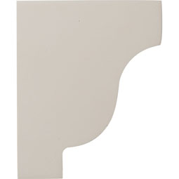 Ekena Millwork - COR05X02X07TR - Endurathane Traditional Corbel, 2 7/8"W x 5 7/8"D x 7 1/4"H, Factory Primed