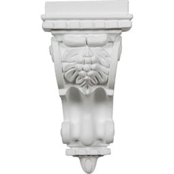 Ekena Millwork - COR04X05X10HA - Endurathane Hamilton Corbel, 4 7/8"W x 5 1/2"D x 10 1/8"H, Factory Primed