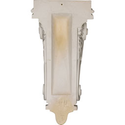 Ekena Millwork - COR04X05X10HA - Endurathane Hamilton Corbel, 4 7/8"W x 5 1/2"D x 10 1/8"H, Factory Primed