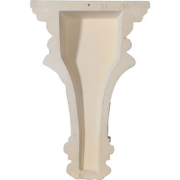 Ekena Millwork - COR08X04X12WI - Endurathane Windsor Corbel, 8"W x 4"D x 12"H, Factory Primed