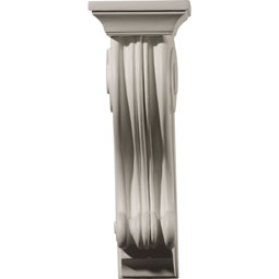 Ekena Millwork - COR05X06X14SA - Endurathane Salem Corbel, 5"W x 6"D x 14"H, Factory Primed