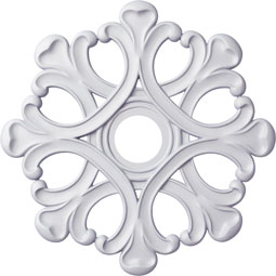 Ekena Millwork - CM20AN_P - Endurathane Angel Ceiling Medallion, 20 7/8"OD x 3 5/8"ID x 1"P (Fits Canopies up to 4 3/8")