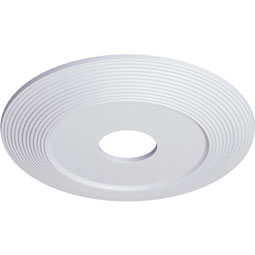 Ekena Millwork - CM16AD_P - Endurathane Adonis Ceiling Medallion, 16 1/8"OD x 3 5/8"ID x 1"P (Fits Canopies up to 10 1/4")