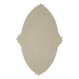 Ekena Millwork - CM26MR_P - 26 3/8"W x 17 1/4"H x 1 3/4"P Marcella Ceiling Medallion (Fits Canopies up to 3")