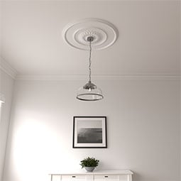Ekena Millwork - CM29WG_P - Endurathane Wigan Ceiling Medallion, 29 3/4"OD x 1 1/2"P