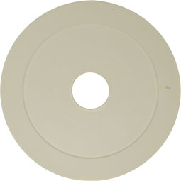 Ekena Millwork - CM17MU_P - Endurathane Munich Ceiling Medallion, 17 1/2"OD x 3 5/8"ID x 1"P (Fits Canopies up to 5 5/8")