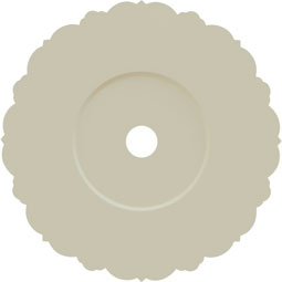 Ekena Millwork - CM32AN_P - Endurathane Angel Ceiling Medallion, 32 1/4"OD x 3 5/8"ID x 1 1/8"P (Fits Canopies up to 15 3/4")