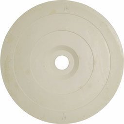 Ekena Millwork - CM31PM_P - Endurathane Palmetto Ceiling Medallion, 31 1/2"OD x 3 5/8"ID x 1 3/4"P (Fits Canopies up to 7 5/8")