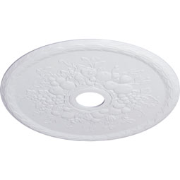 Ekena Millwork - CM22GR_P - Endurathane Grape Ceiling Medallion, 22 5/8"OD x 3 5/8"ID x 5/8"P (Fits Canopies up to 5 3/8")