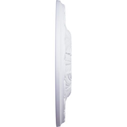Ekena Millwork - CM11LF_P - Endurathane Leaf Ceiling Medallion, 11 3/8"OD x 3 5/8"ID x 1 1/8"P (Fits Canopies up to 4 3/4")
