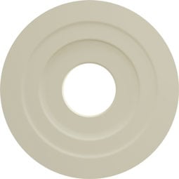 Ekena Millwork - CM12NA_P - Endurathane Nadia Ceiling Medallion, 12 1/8"OD x 3 5/8"ID x 7/8"P (Fits Canopies up to 4 7/8")