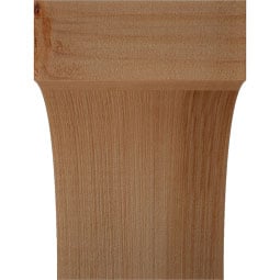 Ekena Millwork - BRCWTL00 - Rustic Wood Westlake Knee Brace