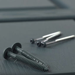 Mid-America - LP2S - Lifetime Vinyl Raised Panel Window Shutters, w/Installation Shutter-Lok's & Matching Screws (Per Pair)