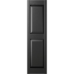 Builder's Edge - 030 - Builders Edge, Vinyl Raised Panel Shutters, Includes Matching Installation Spikes (Per Pair)