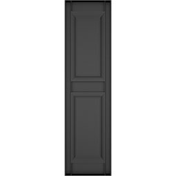 Builder's Edge - 030 - Builders Edge, Vinyl Raised Panel Shutters, Includes Matching Installation Spikes (Per Pair)