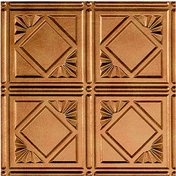 ACP - SAMPLE-FTPS4CT - Fasade Traditional Pattern/Style #4 Decorative Vinyl Ceiling Tile, 12" x 12" Sample