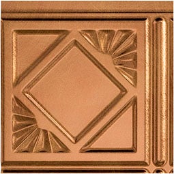 ACP - SAMPLE-FTSP4B - Fasade Traditional Style/Pattern #4 Backsplash Panel, 6" x 6" Sample