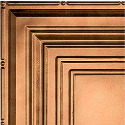 ACP - SAMPLE-FTPS3CT - Fasade Traditional Pattern/Style #3 Decorative Vinyl Ceiling Tile, 12" x 12" Sample
