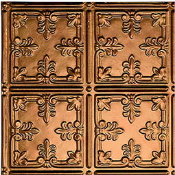 ACP - SAMPLE-FTPS10CT - Fasade Traditional Pattern/Style #10 Decorative Vinyl Ceiling Tile, 12" x 12" Sample